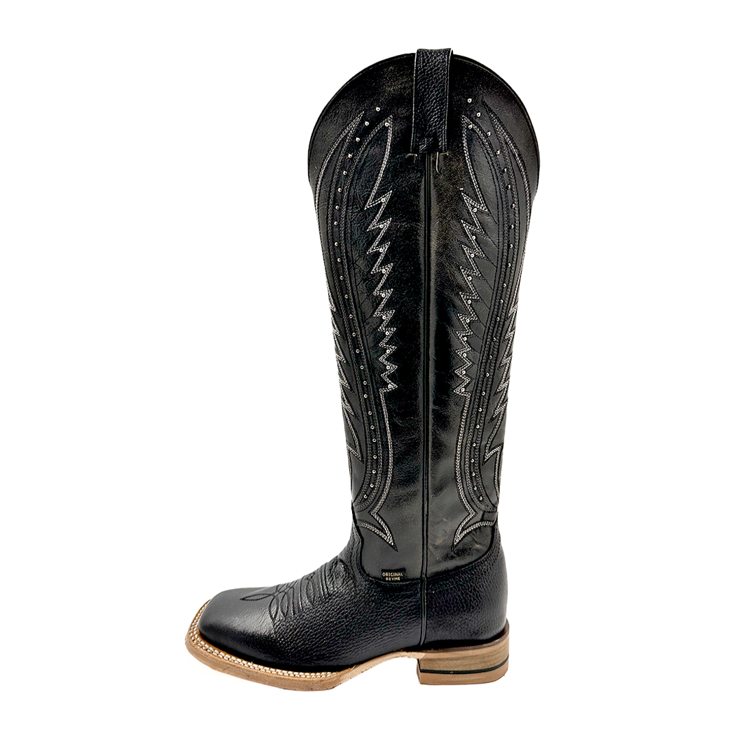 Botas Altas Alas Negras