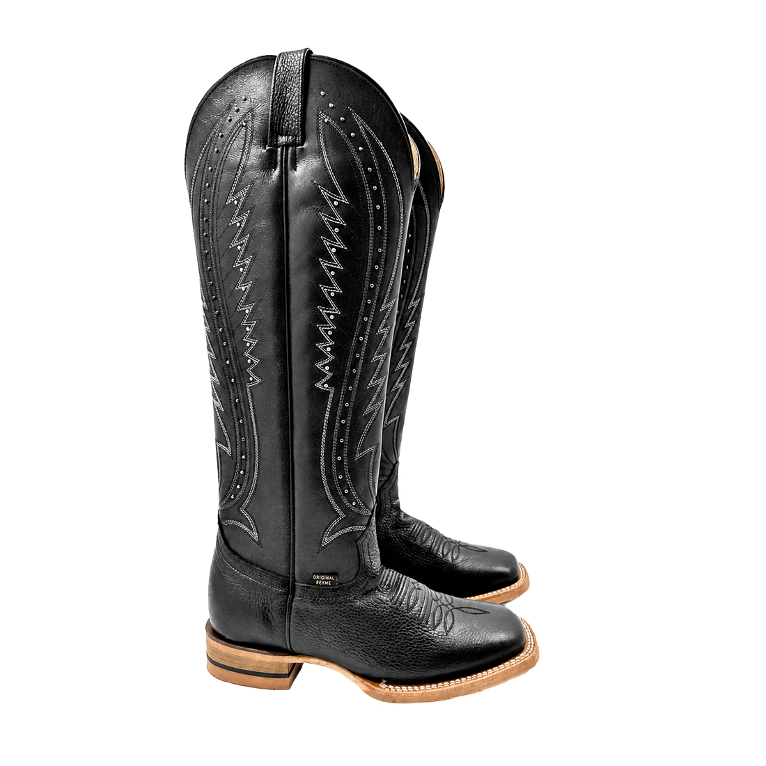 Botas Altas Alas Negras